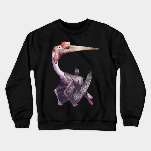 Cozy Quetzalcoatlus Crewneck Sweatshirt by Phoenix Baldwin